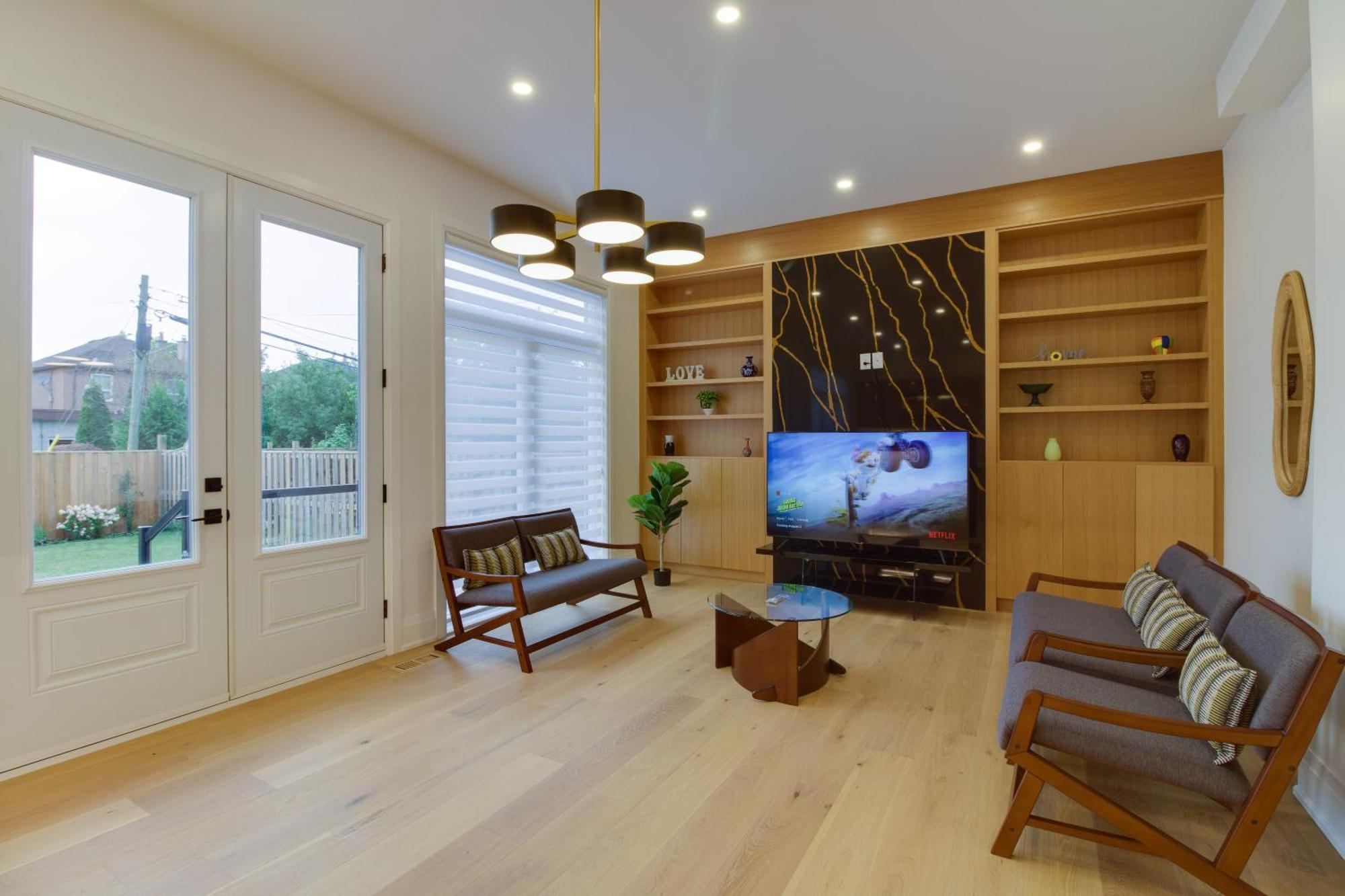 Apartamento Luxury House In Scarborough Toronto Exterior foto