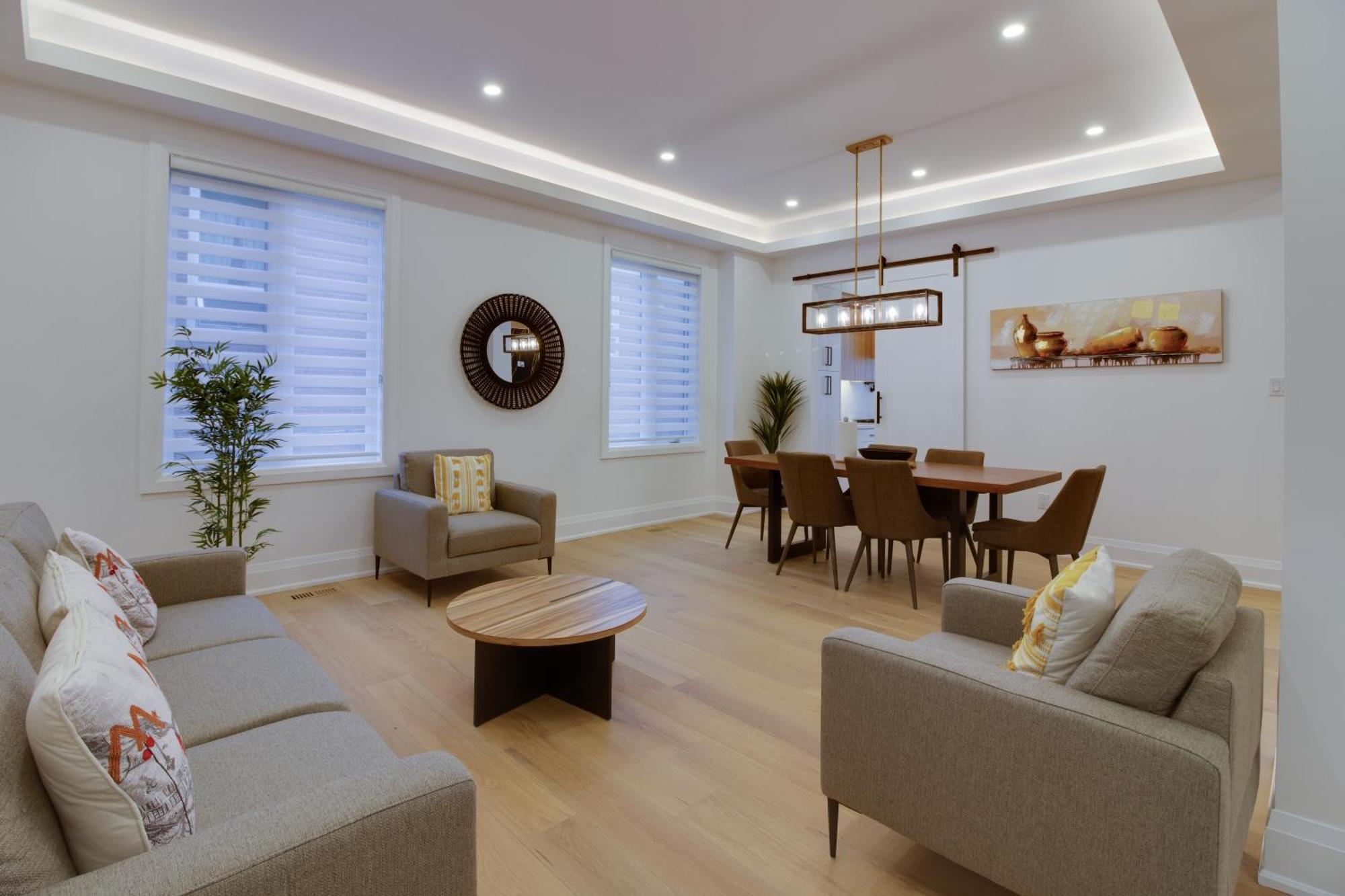 Apartamento Luxury House In Scarborough Toronto Exterior foto